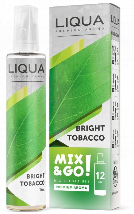 ČISTÝ TABAK / Bright Tobacco - LIQUA Mix&Go 12ml Ritchy Group