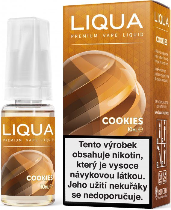 SUŠIENKA / Cookies - LIQUA Elements 10 ml exp.: 3/23