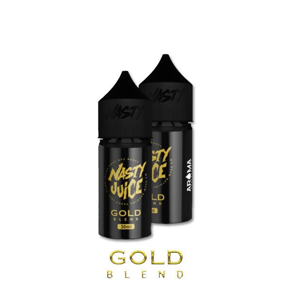 GOLD BLEND /cigarový tabak a mandle/ - aróma Nasty Juice 30 ml