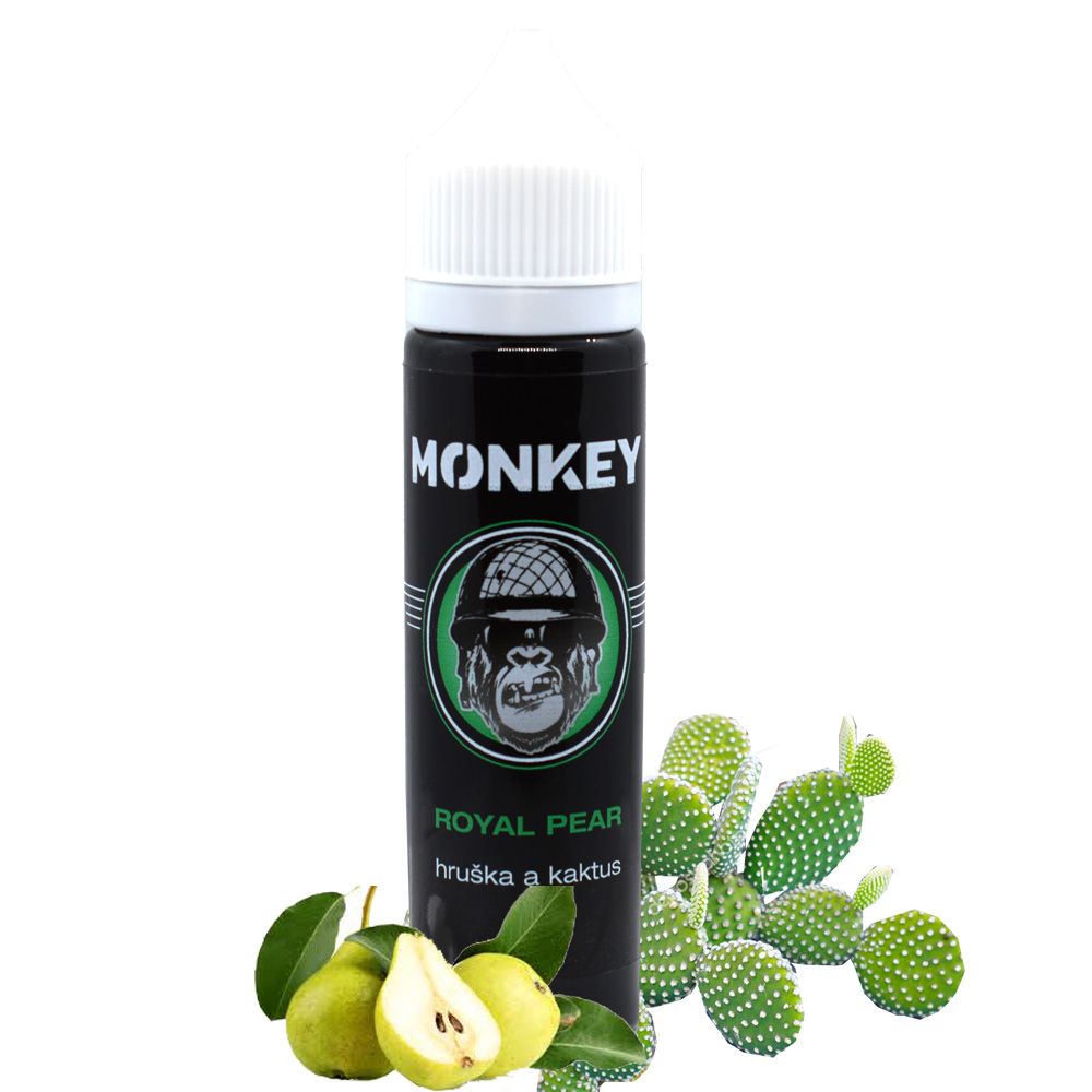 ROYAL PEAR / Hruška a kaktus - Monkey shake&vape 12ml Monkey liquid s.r.o.