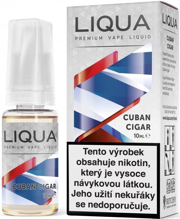 KUBÁNSKA CIGARA / Cuban Cigar - LIQUA Elements 10 ml exp. 5/23