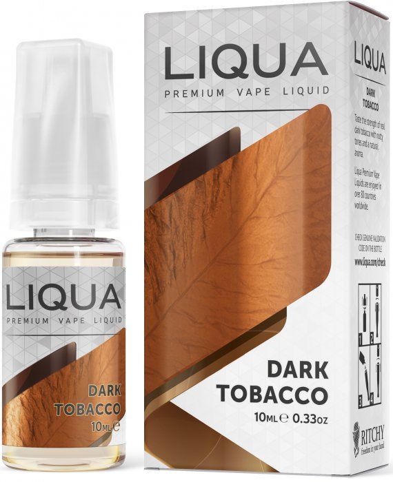 TMAVÝ TABAK / Dark Tobacco - LIQUA Elements 10 ml exp.:9/23