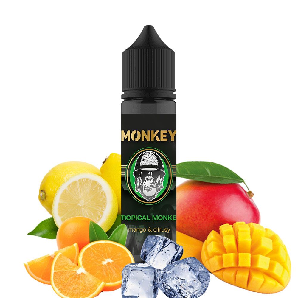 TROPICAL MONKEY - mango & citrusy - Monkey shake&vape 12ml Monkey liquid
