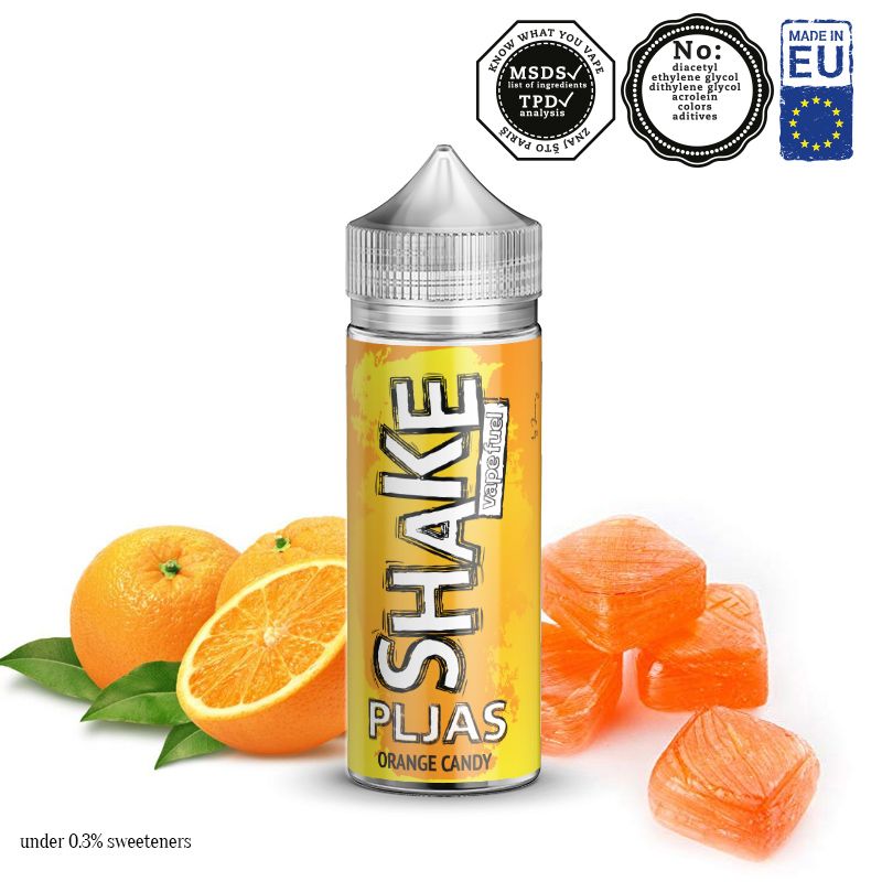 PLJAS / pomarančové cukríky & hruška - shake&vape AEON 24ml