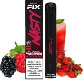 BLOODY BERRY / maliny a lesné plody - Nasty Juice FIX 700 mAh - jednorazová e-cigareta | 10 mg, 20 mg