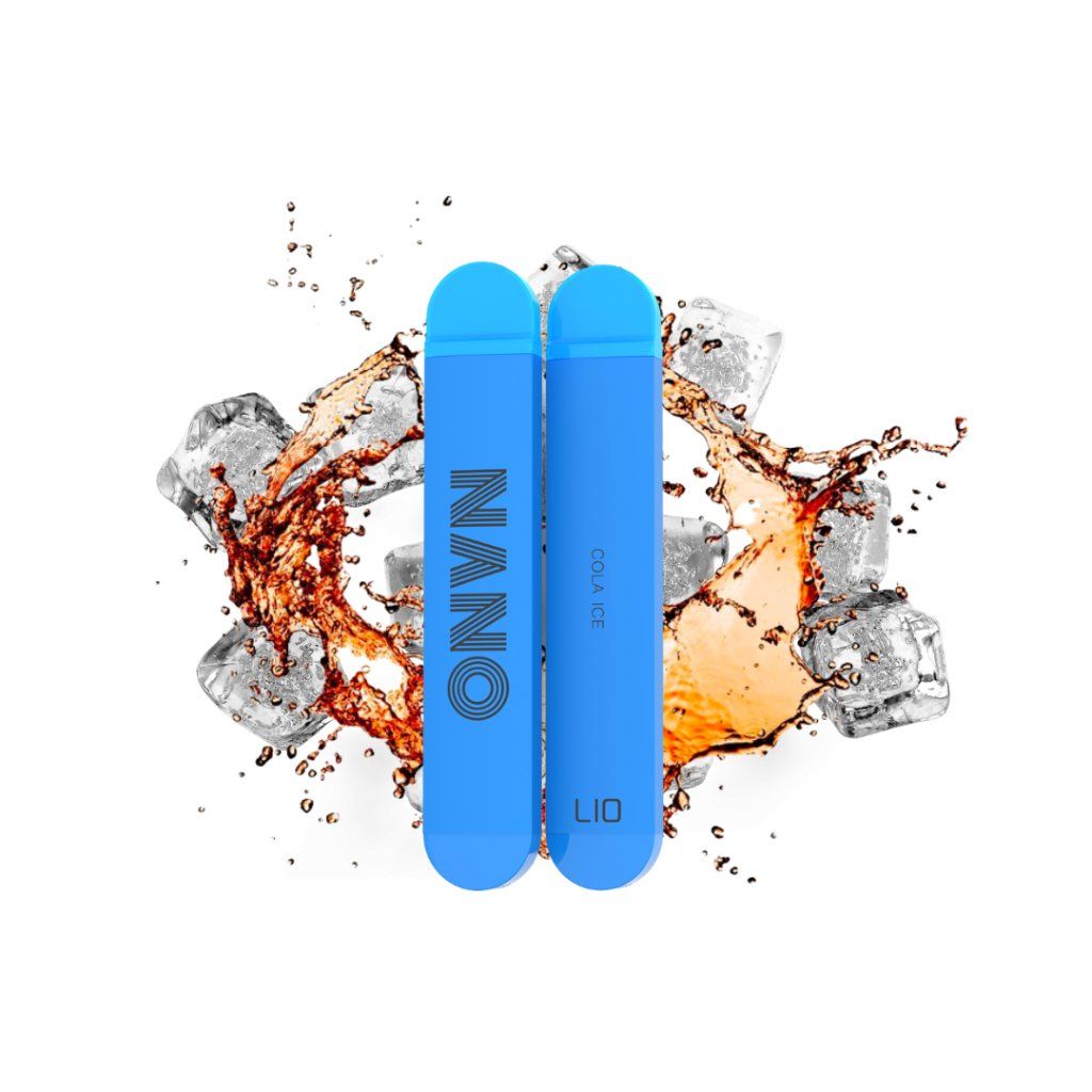 COLA ICE - Lio Nano 500 mAh, 16mg Nic Salt - jednorazová e-cigareta