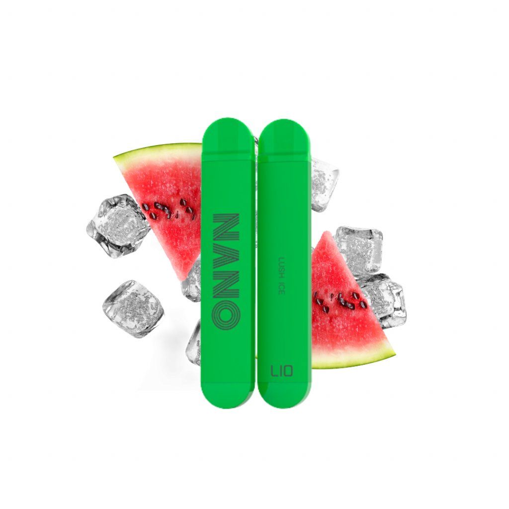 LUSH ICE / Ľadový melón - Lio Nano 500 mAh, 16mg Nic Salt - jednorazová e-cigareta