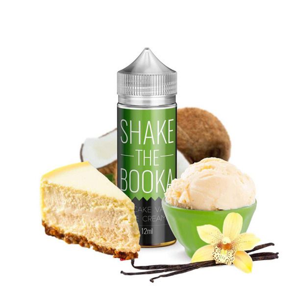 SHAKE THE BOOKA / Cheesecake so zmrzlinou a kokosom - shake&vape INFAMOUS 12ml