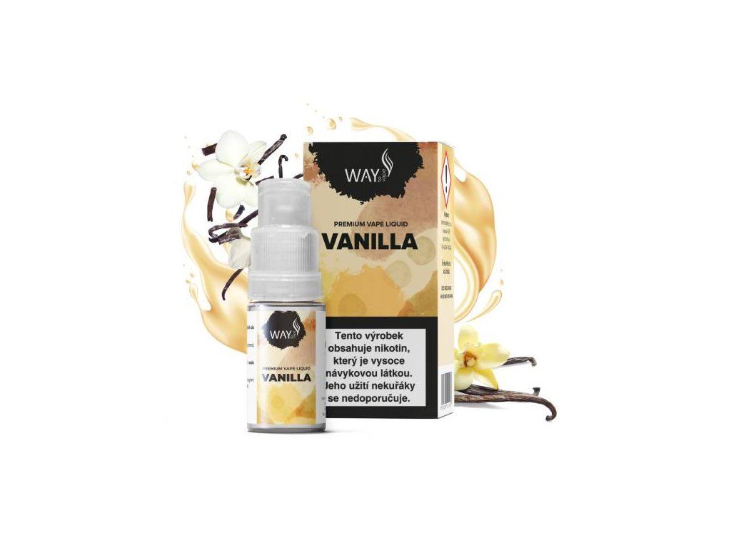 VANILLA - e-liquid WAY TO VAPE (CZ) 10 ml