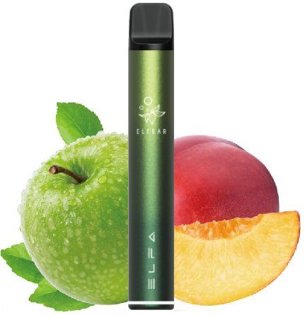 APPLE PEACH 20mg/ml - ELF BAR ELFA - jednorazová e-cigareta s vymeniteľnou cartridge