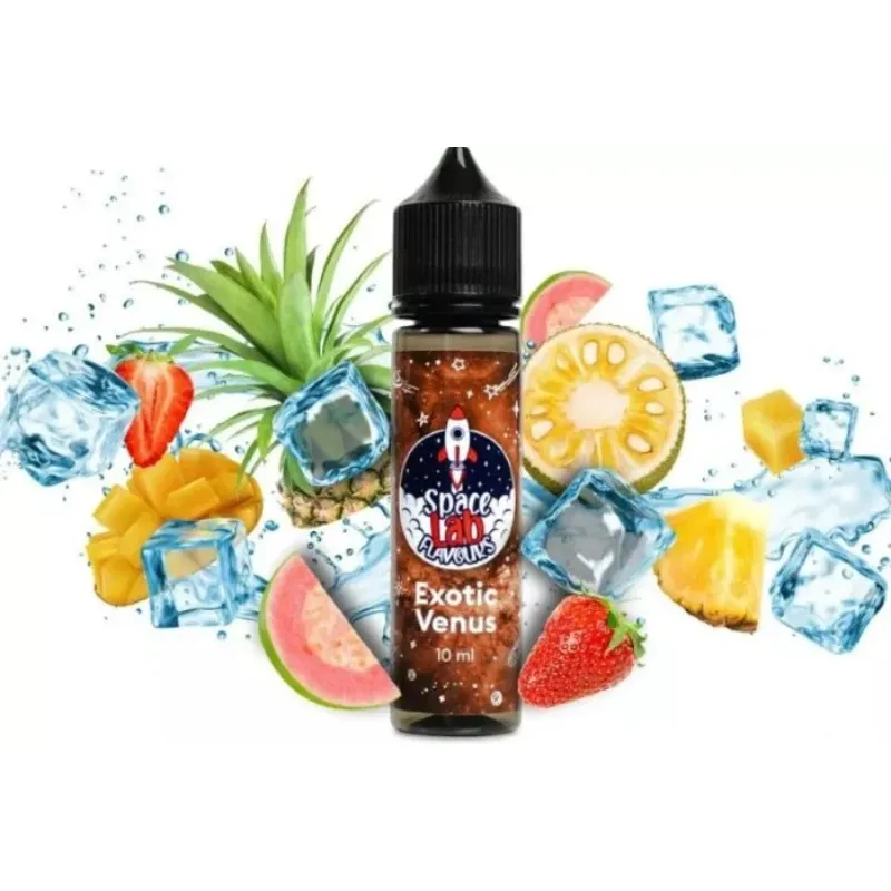 EXOTIC VENUS /chladný ananás, mango, grapefruit - shake&vape SPACE LAB FLAVOURS