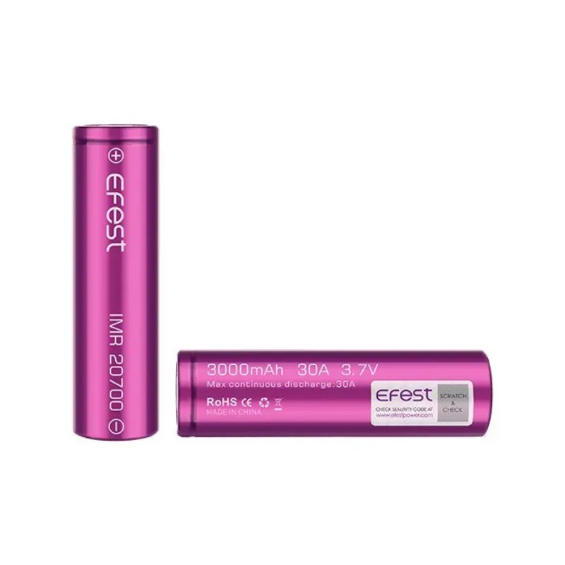 Batérie EFEST 20700 - 3000mAh 30A iJOY