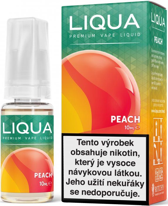 BROSKYŇA / Peach - LIQUA Elements 10 ml