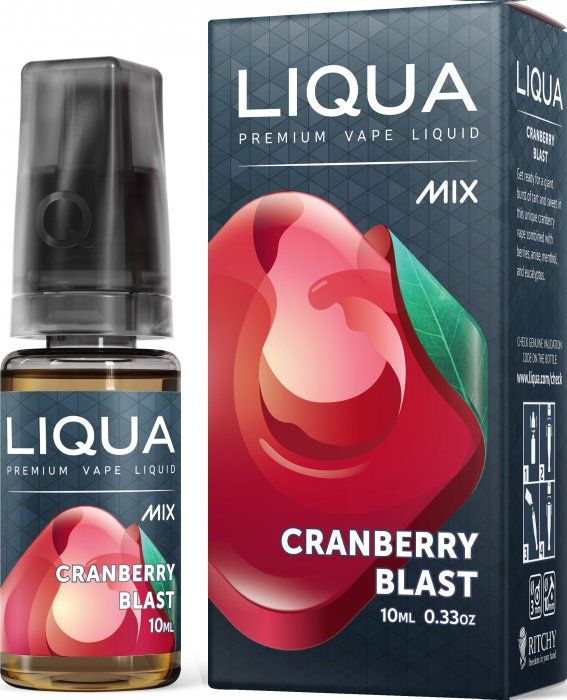 CHLADIVÉ BRUSNICE / Cranberry Blast - LIQUA Mix 10 ml