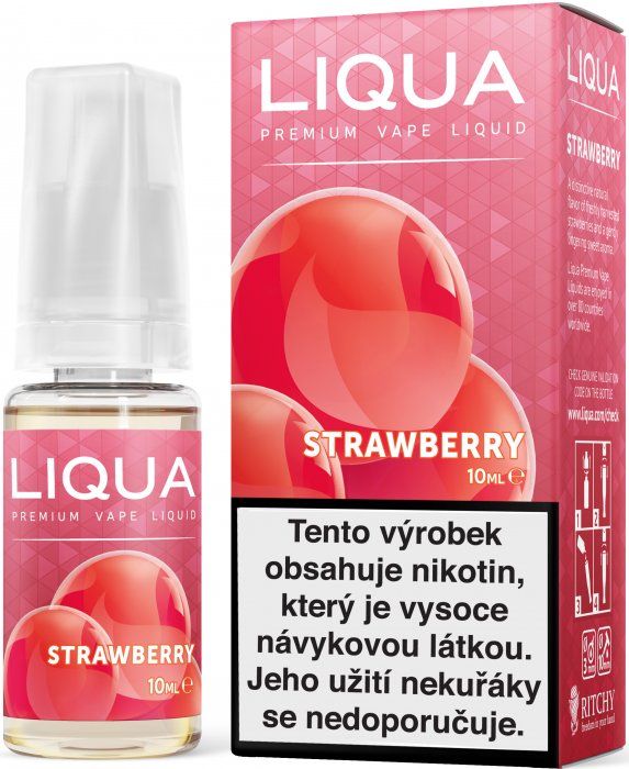 JAHODA / Strawberry - LIQUA Elements 10 ml