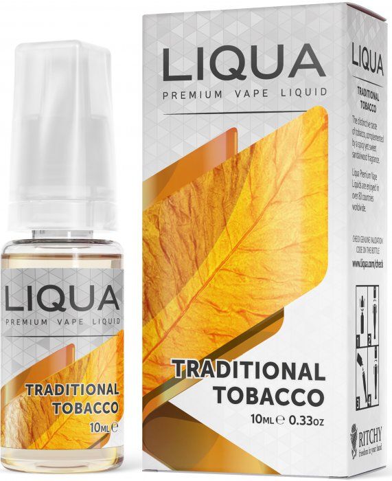 TRADIČNÝ TABAK / Traditional Tobacco - LIQUA Elements 10 ml