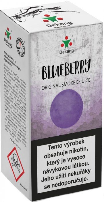 ČUČORIEDKA - Blueberry - Dekang Classic 10 ml