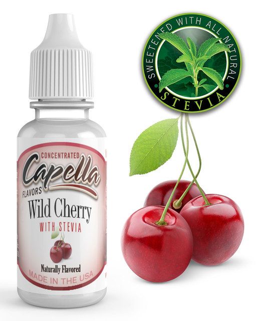 VIŠNĚ SO STÉVIOU / Cherry Wild with Stevia - Aróma Capella